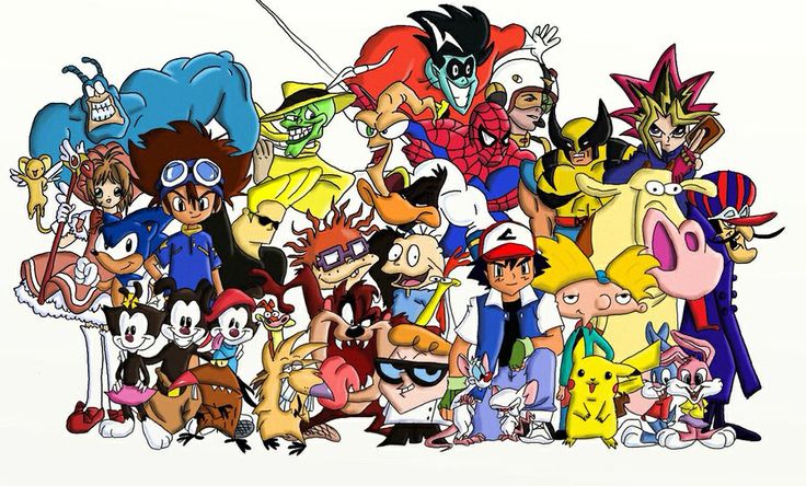 Back to the 90s, Cartoon Style!!!! - Malik Hilson